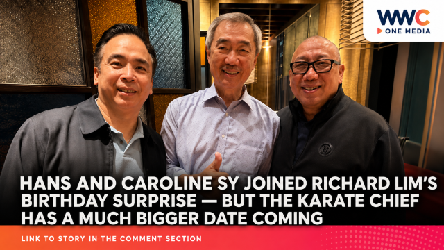 Hans and Caroline Sy Joined Richard Lim’s Birthday Surprise — But the Karate Chief Has a Much Bigger Date Coming