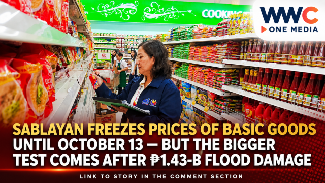 Sablayan Freezes Prices of Basic Goods Until October 13 — But the Bigger Test Comes After ₱1.43-B Flood Damage