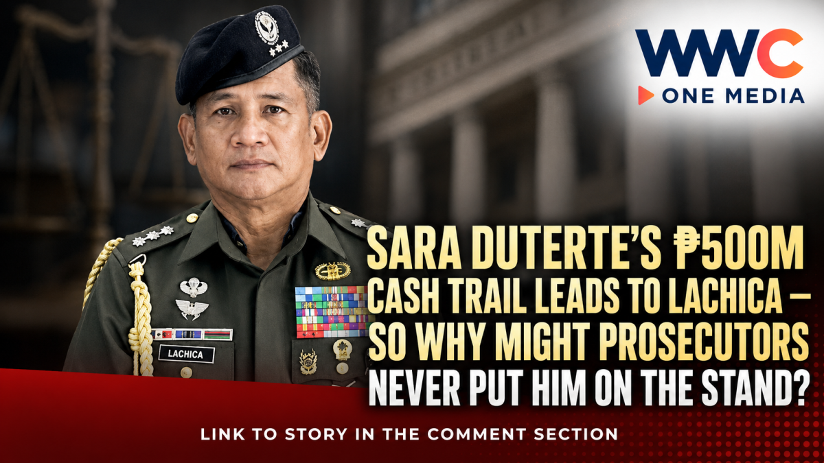 Sara Duterte’s ₱500M Cash Trail Leads to Lachica — So Why Might Prosecutors Never Put Him on the Stand?
