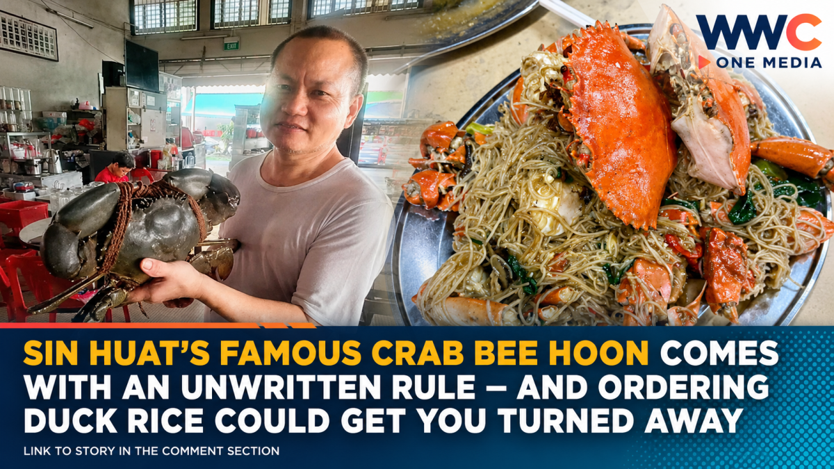 Sin Huat’s Famous Crab Bee Hoon Comes With an Unwritten Rule — And Ordering Duck Rice Could Get You Turned Away