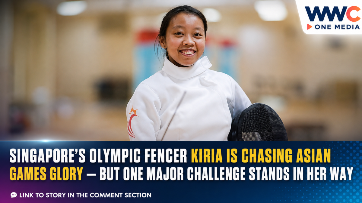 Singapore’s Olympic Fencer Kiria Is Chasing Asian Games Glory — But One Major Challenge Stands in Her Way