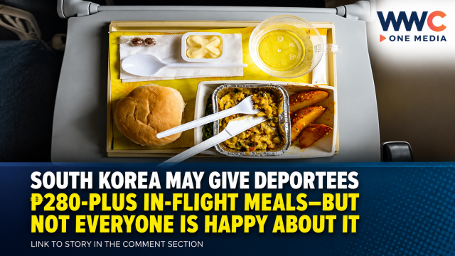 South Korea May Give Deportees ₱280-Plus In-Flight Meals—But Not Everyone Is Happy About It