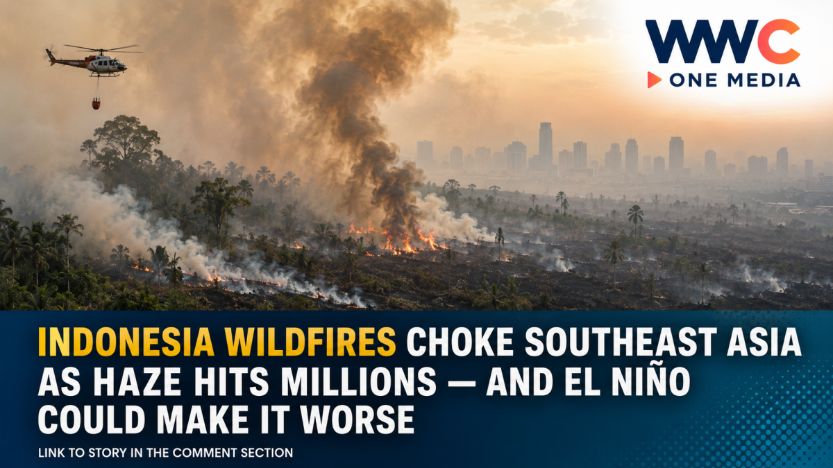 Indonesia Wildfires Choke Southeast Asia as Haze Hits Millions — and El Niño Could Make It Worse