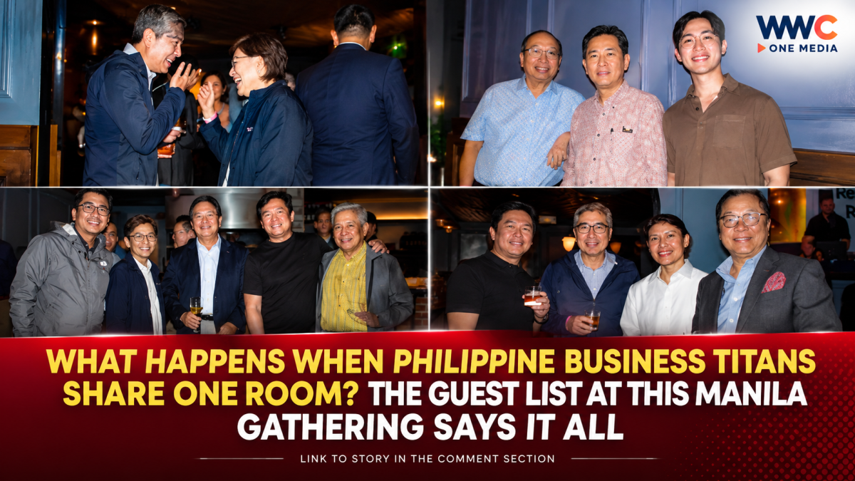 What Happens When Philippine Business Titans Share One Room? The Guest List at This Manila Gathering Says It All