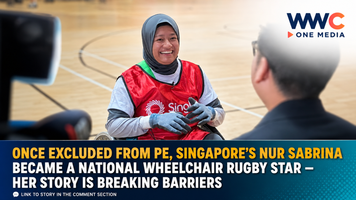 Once Excluded From PE, Singapore’s Nur Sabrina Became a National Wheelchair Rugby Star — Her Story Is Breaking Barriers