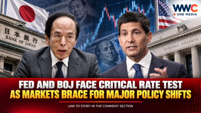 Fed and BOJ Face Critical Rate Test as Markets Brace for Major Policy Shifts
