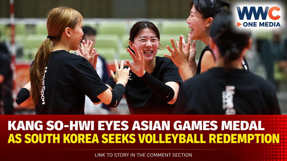 Kang So-hwi Eyes Asian Games Medal as South Korea Seeks Volleyball Redemption