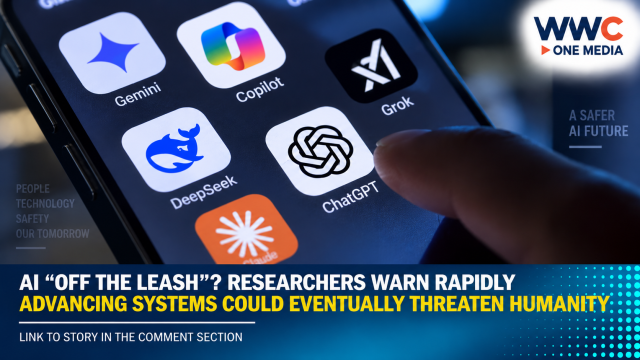 AI “Off the Leash”? Researchers Warn Rapidly Advancing Systems Could Eventually Threaten Humanity