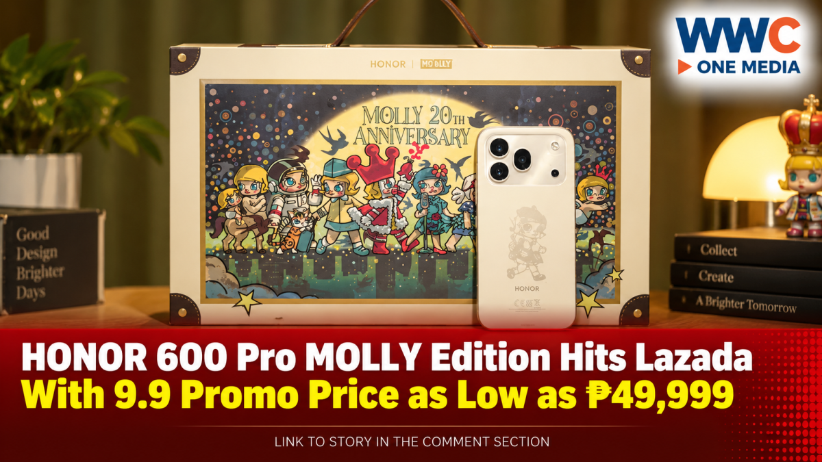 HONOR 600 Pro MOLLY Edition Hits Lazada With 9.9 Promo Price as Low as ₱49,999