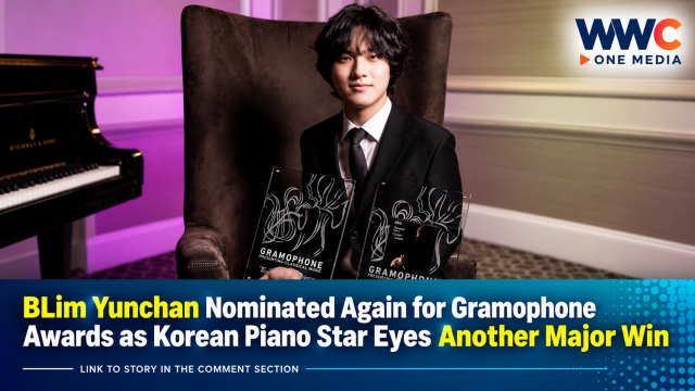 Lim Yunchan Nominated Again for Gramophone Awards as Korean Piano Star Eyes Another Major Win