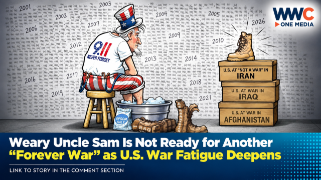 Weary Uncle Sam Is Not Ready for Another “Forever War” as U.S. War Fatigue Deepens