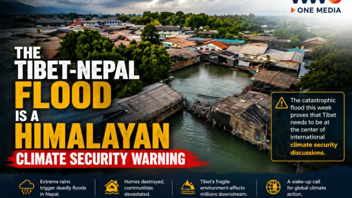 THE TIBET–NEPAL FLOOD IS A HIMALAYAN CLIMATE SECURITY WARNING
