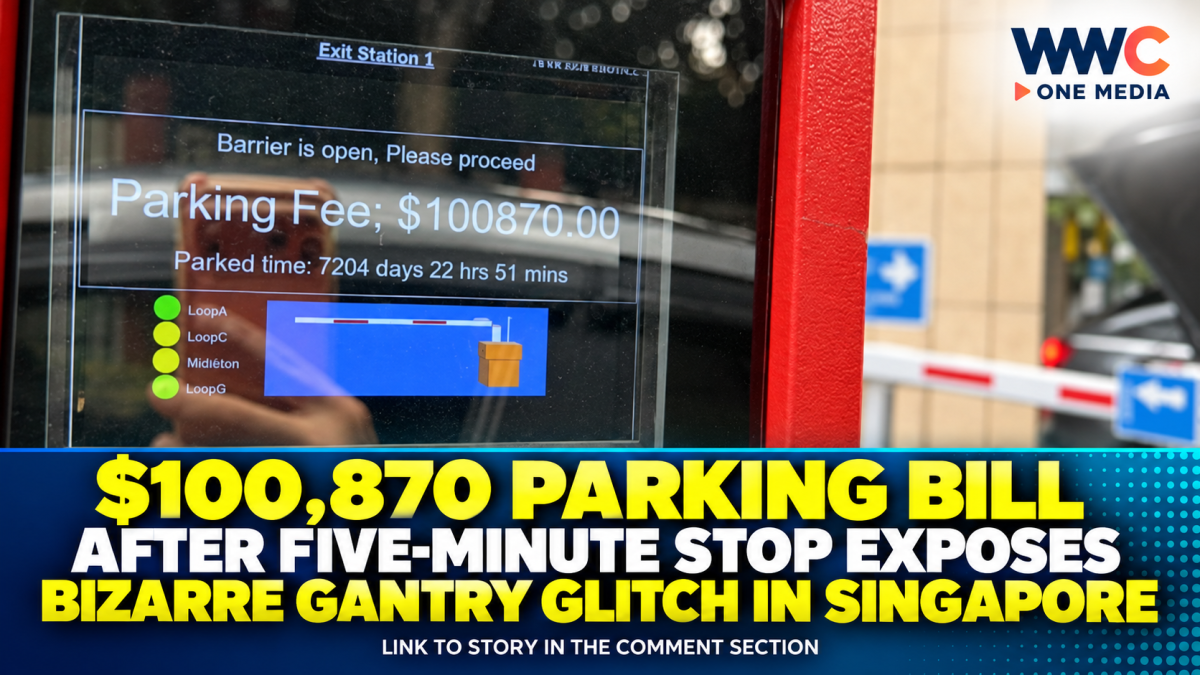 $100,870 Parking Bill After Five-Minute Stop Exposes Bizarre Gantry Glitch in Singapore