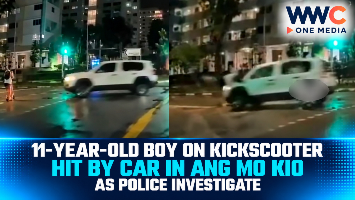 11-Year-Old Boy on Kickscooter Hit by Car in Ang Mo Kio as Police Investigate