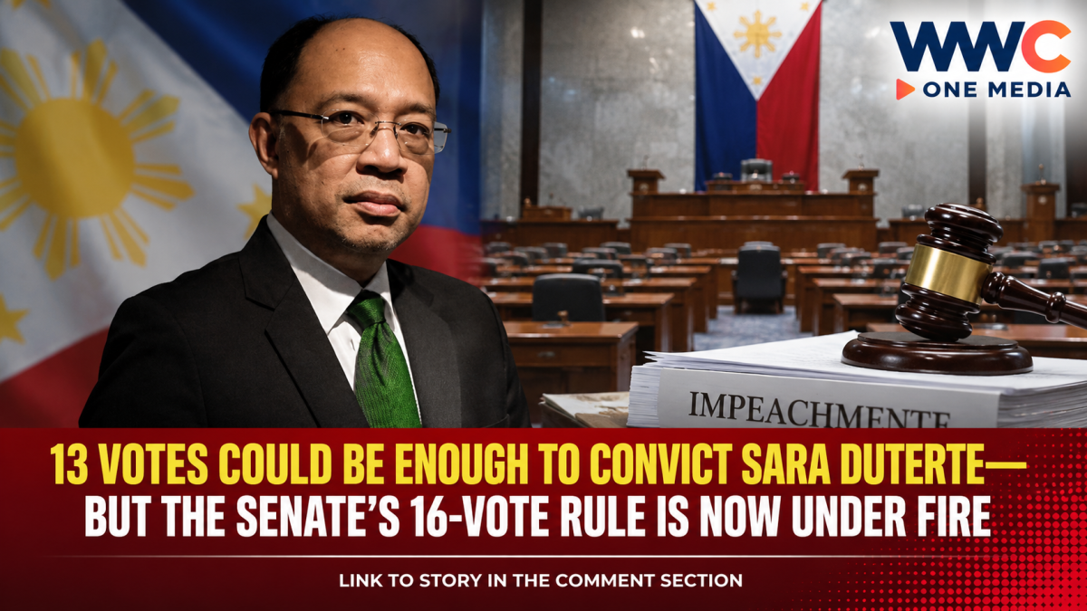 13 Votes Could Be Enough to Convict Sara Duterte—But the Senate’s 16-Vote Rule Is Now Under Fire
