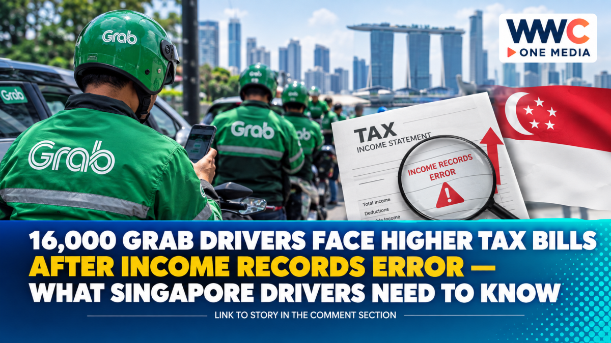 16,000 Grab Drivers Face Higher Tax Bills After Income Records Error — What Singapore Drivers Need to Know