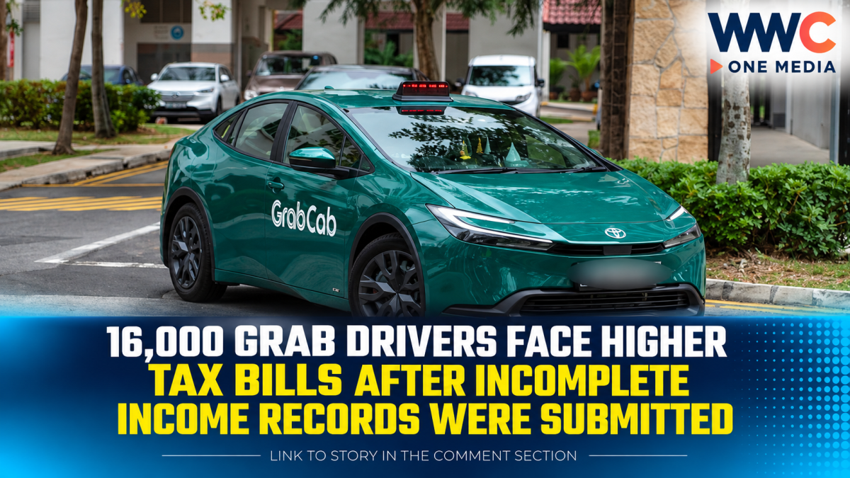 16,000 Grab Drivers Face Higher Tax Bills After Incomplete Income Records Were Submitted