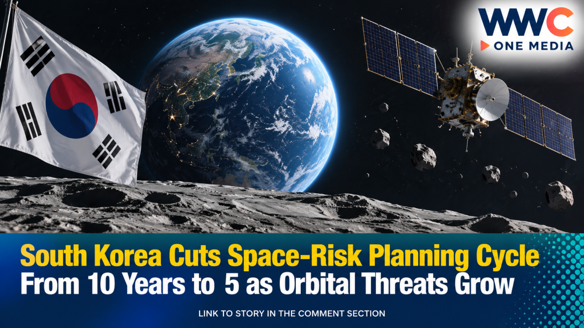 South Korea Cuts Space-Risk Planning Cycle From 10 Years to 5 as Orbital Threats Grow