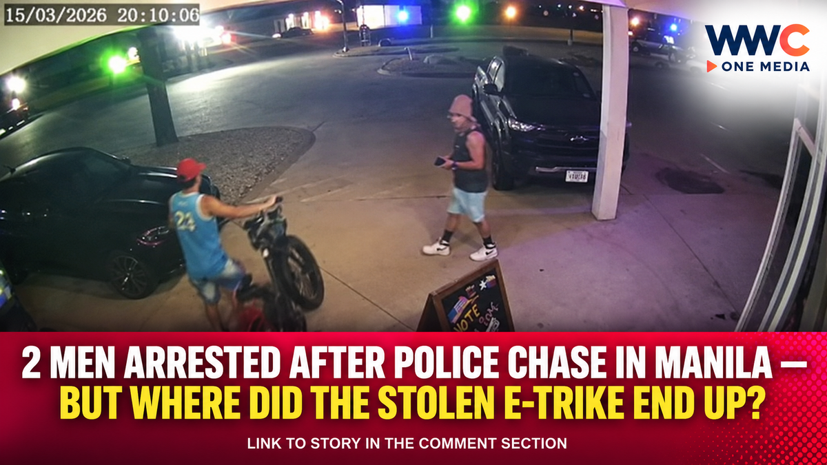 2 Men Arrested After Police Chase in Manila — But Where Did the Stolen E-Trike End Up?