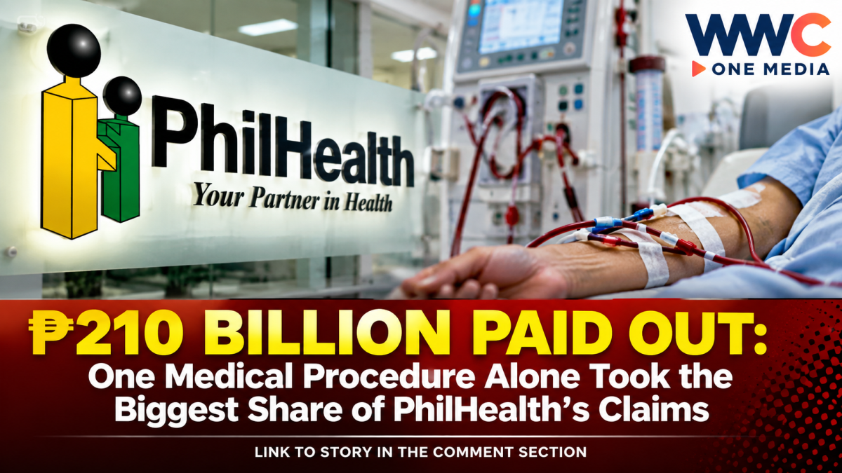₱210 BILLION PAID OUT: One Medical Procedure Alone Took the Biggest Share of PhilHealth’s Claims