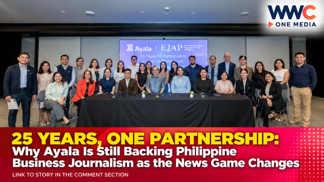 25 YEARS, ONE PARTNERSHIP: Why Ayala Is Still Backing Philippine Business Journalism as the News Game Changes