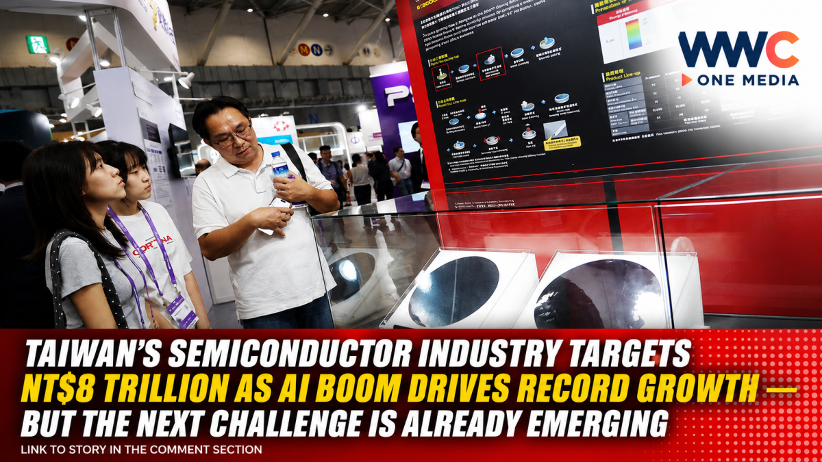 Taiwan’s Semiconductor Industry Targets NT$8 Trillion as AI Boom Drives Record Growth — But the Next Challenge Is Already Emerging