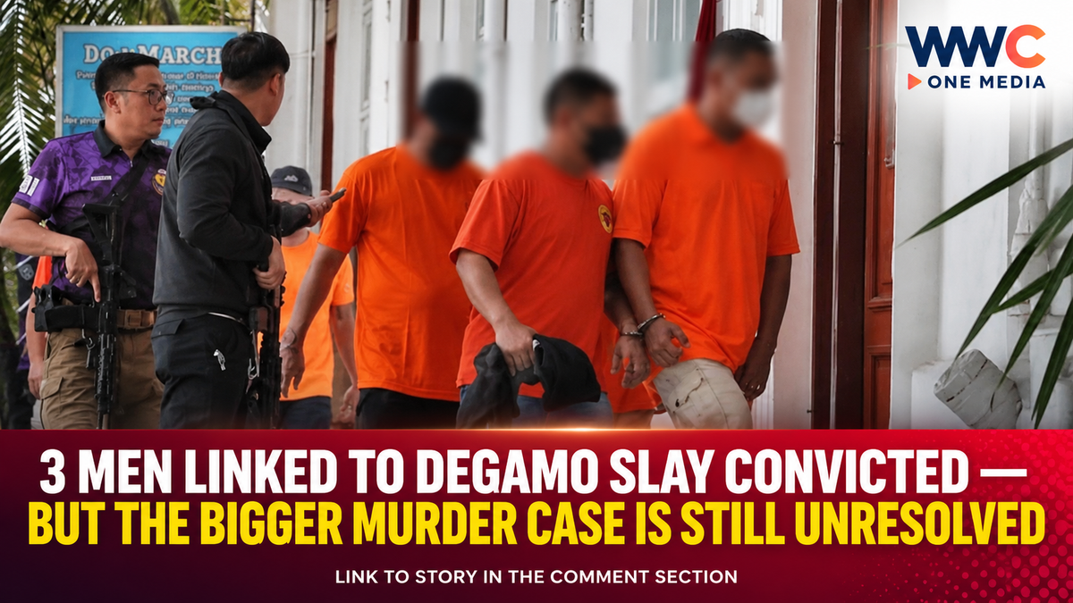 3 Men Linked to Degamo Slay Convicted — But the Bigger Murder Case Is Still Unresolved