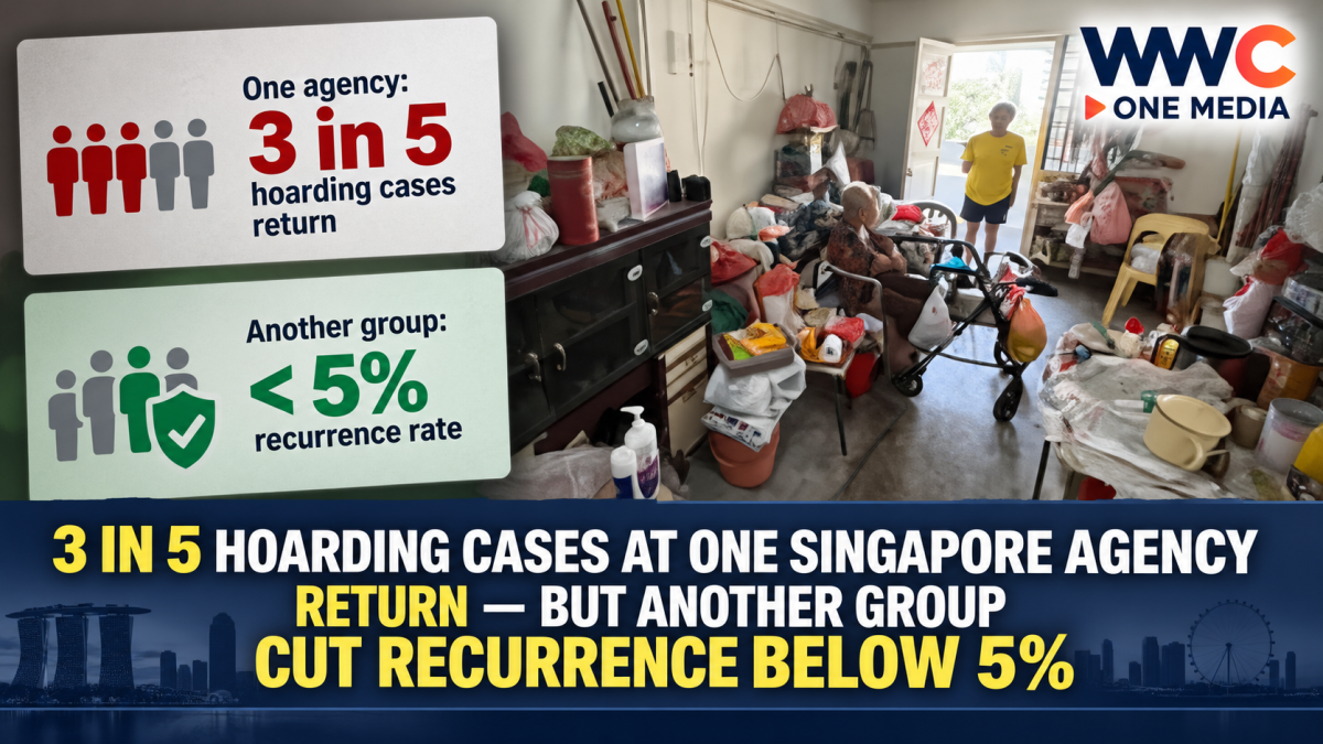 3 in 5 Hoarding Cases at One Singapore Agency Return — But Another Group Cut Recurrence Below 5%