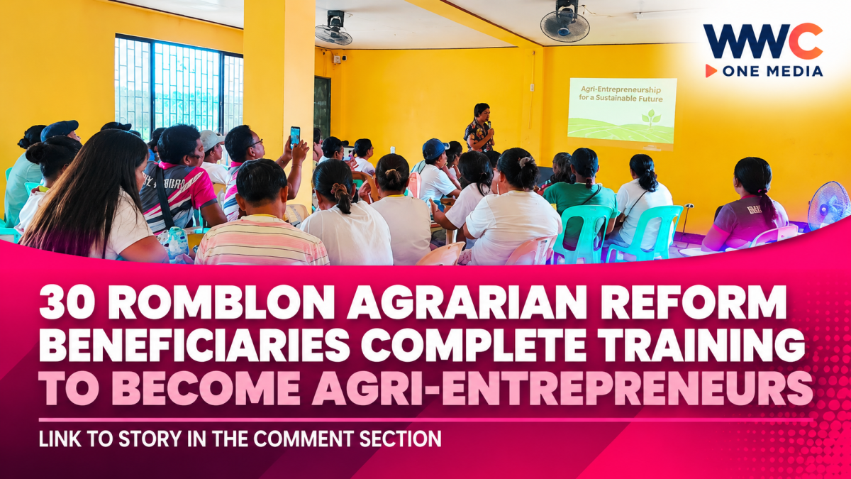 30 Romblon Agrarian Reform Beneficiaries Complete Training to Become Agri-Entrepreneurs