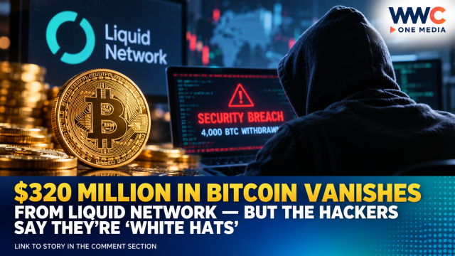 $320 Million in Bitcoin Vanishes From Liquid Network — But the Hackers Say They’re ‘White Hats’