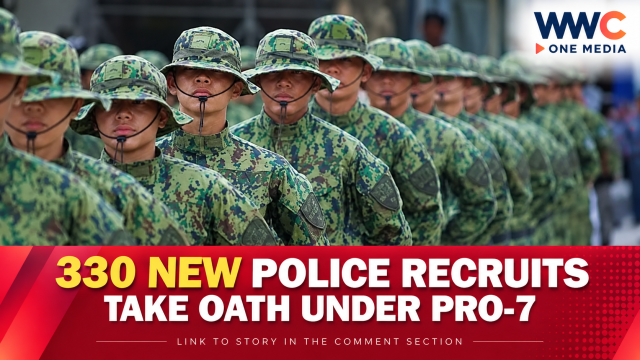 330 New Police Recruits Take Oath Under PRO-7