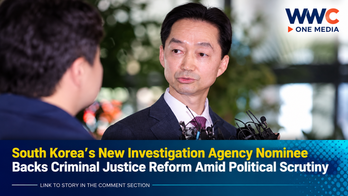 South Korea’s New Investigation Agency Nominee Backs Criminal Justice Reform Amid Political Scrutiny