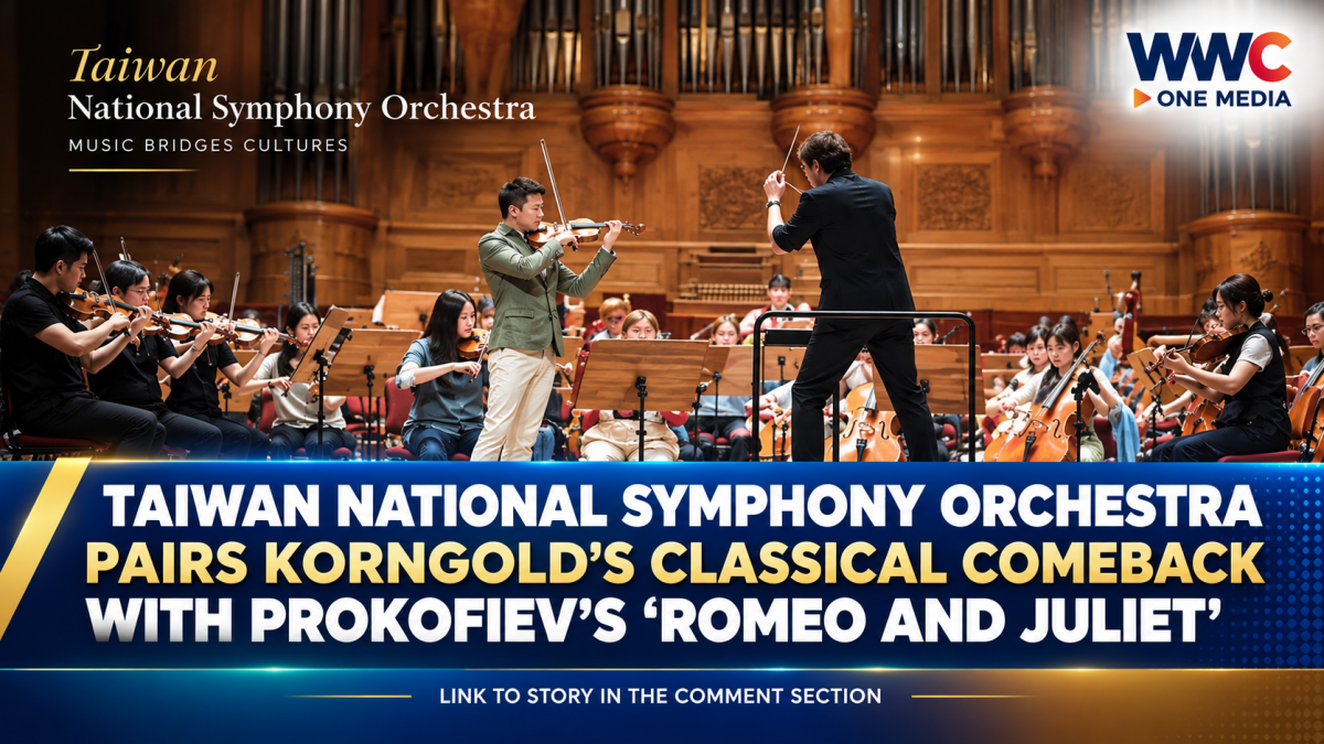 Taiwan National Symphony Orchestra Pairs Korngold’s Classical Comeback With Prokofiev’s ‘Romeo and Juliet’