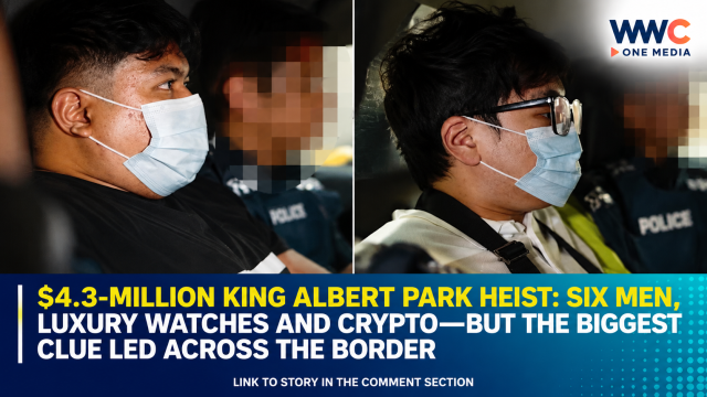 $4.3-MILLION KING ALBERT PARK HEIST: SIX MEN, LUXURY WATCHES AND CRYPTO—BUT THE BIGGEST CLUE LED ACROSS THE BORDER