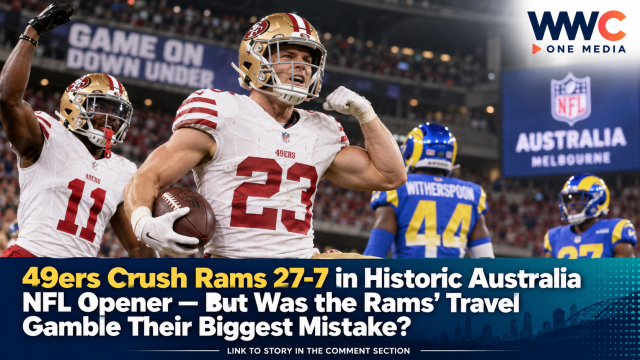 49ers Crush Rams 27-7 in Historic Australia NFL Opener — But Was the Rams’ Travel Gamble Their Biggest Mistake?
