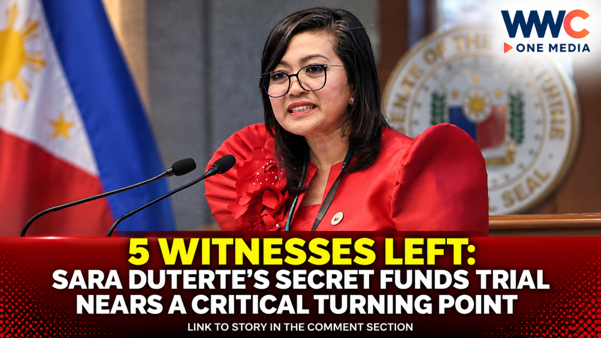 5 Witnesses Left: Sara Duterte’s Secret Funds Trial Nears a Critical Turning Point