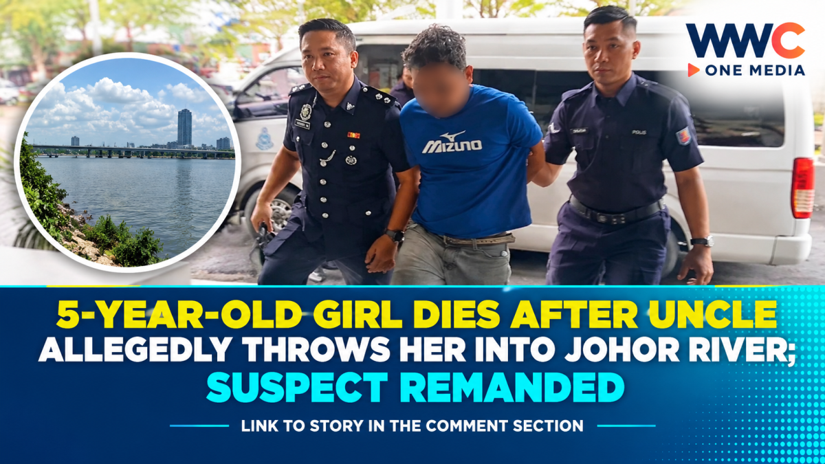 5-Year-Old Girl Dies After Uncle Allegedly Throws Her Into Johor River; Suspect Remanded