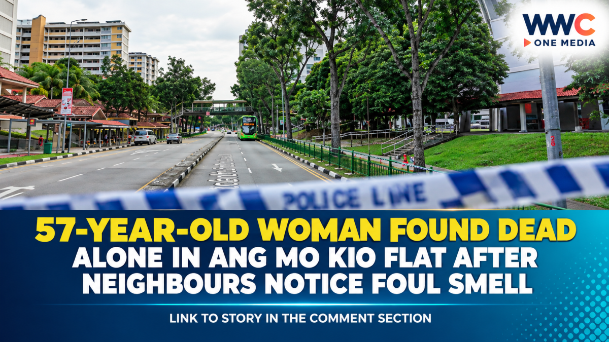 57-Year-Old Woman Found Dead Alone in Ang Mo Kio Flat After Neighbours Notice Foul Smell