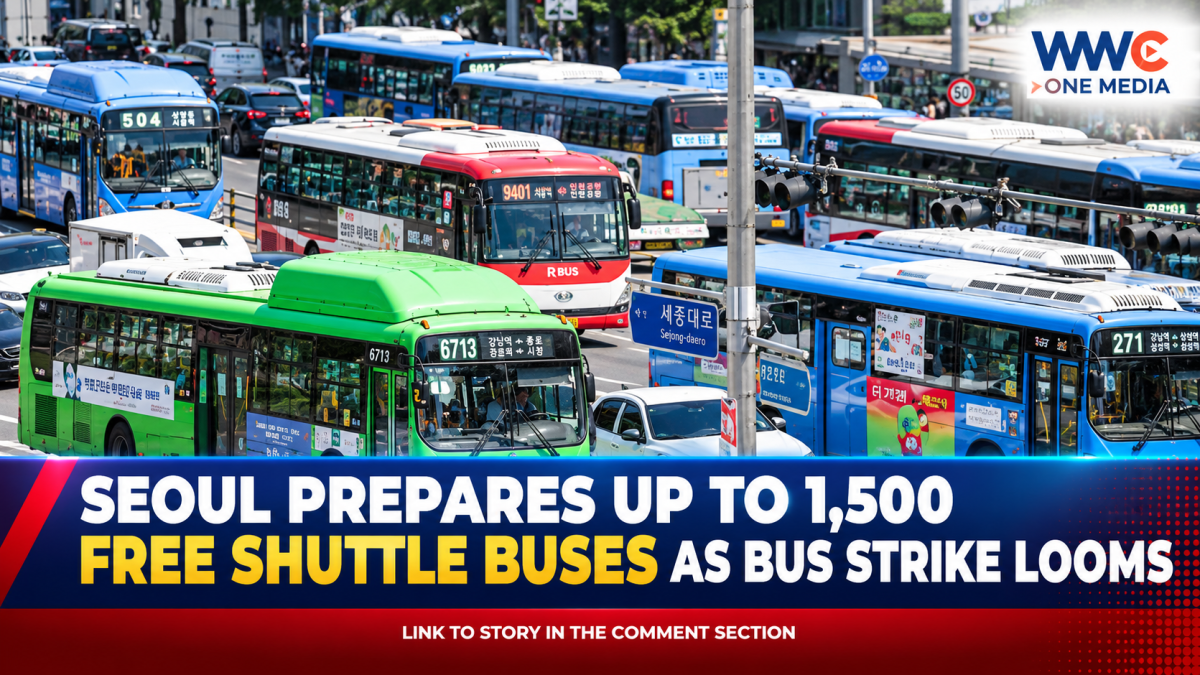 Seoul Prepares Up to 1,500 Free Shuttle Buses as Bus Strike Looms