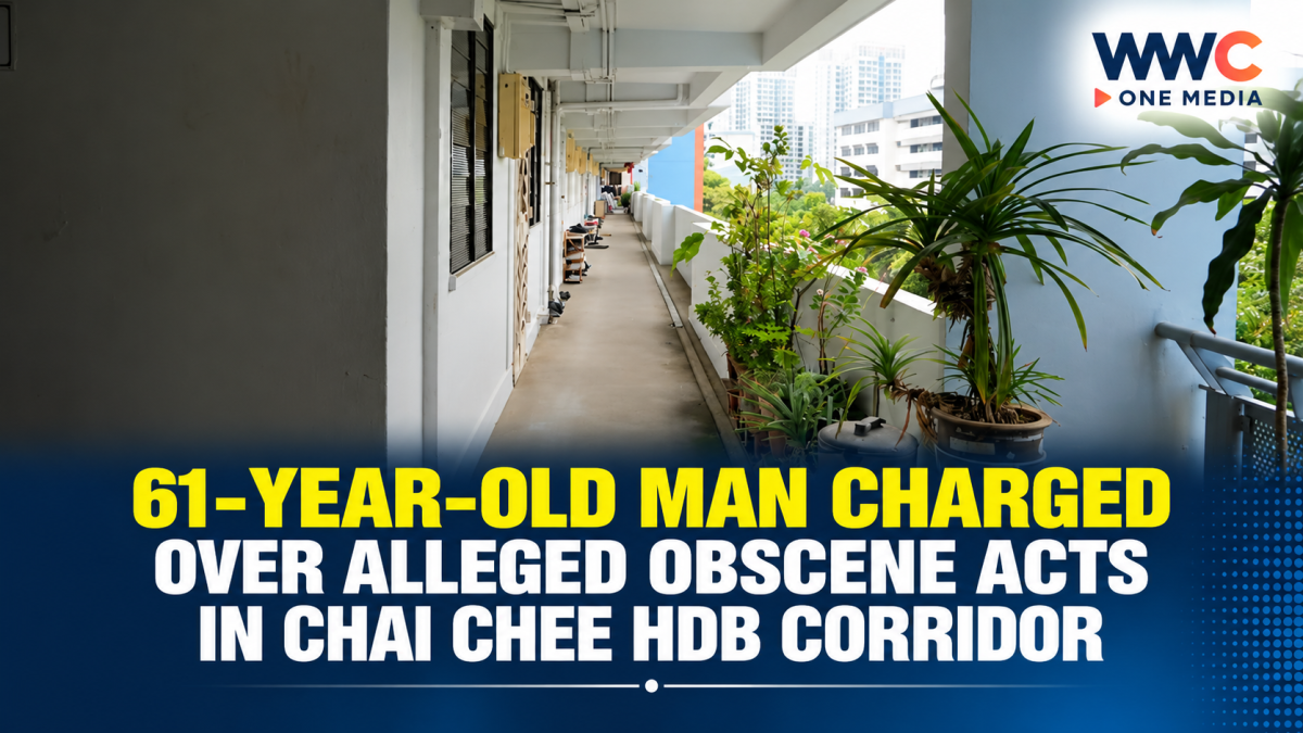 61-Year-Old Man Charged Over Alleged Obscene Acts in Chai Chee HDB Corridor