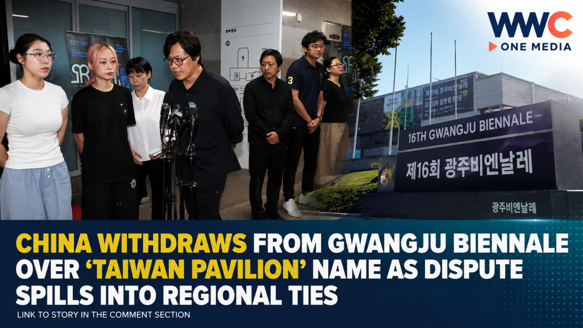 China Withdraws From Gwangju Biennale Over ‘Taiwan Pavilion’ Name as Dispute Spills Into Regional Ties