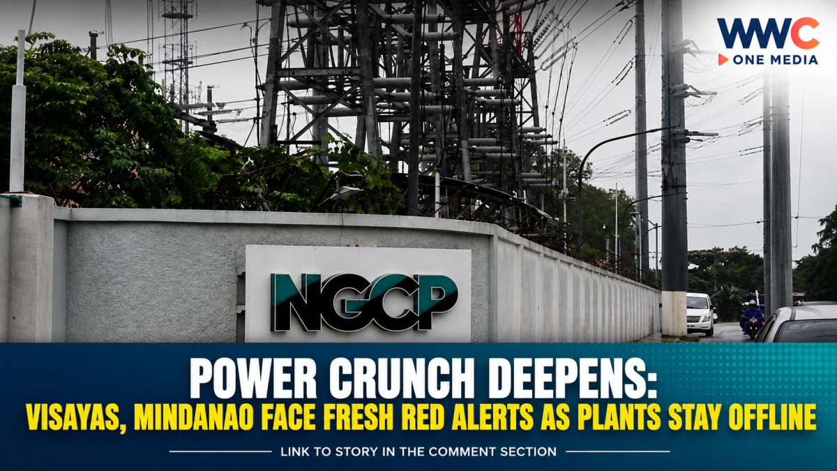 POWER CRUNCH DEEPENS: Visayas, Mindanao Face Fresh Red Alerts as Plants Stay Offline
