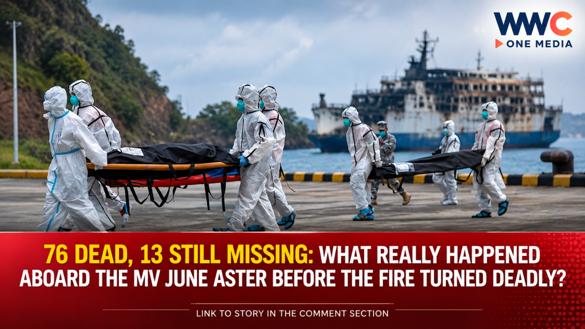 76 Dead, 13 Still Missing: What Really Happened Aboard the MV June Aster Before the Fire Turned Deadly?