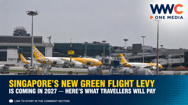 Singapore’s New Green Flight Levy Is Coming in 2027 — Here’s What Travellers Will Pay