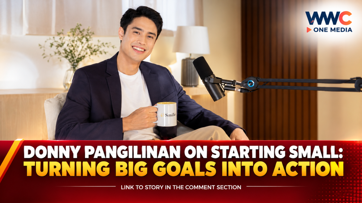 Donny Pangilinan on Starting Small: Turning Big Goals Into Action