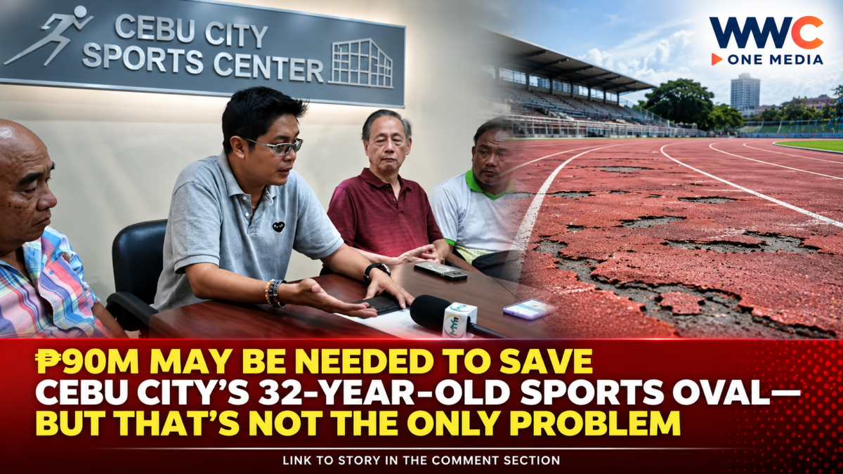 ₱90M May Be Needed to Save Cebu City’s 32-Year-Old Sports Oval—But That’s Not the Only Problem