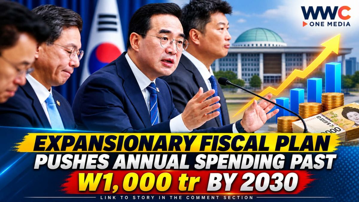 EXPANSIONARY FISCAL PLAN PUSHES ANNUAL SPENDING PAST W1,000 tr BY 2030