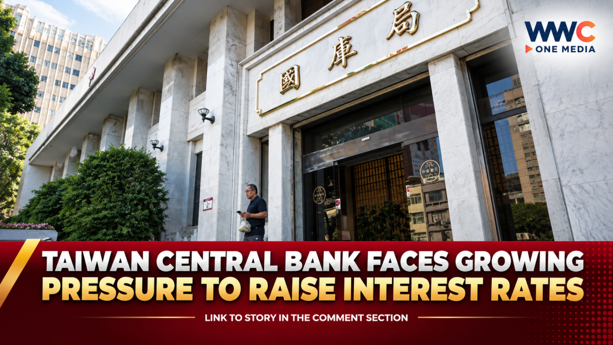 Taiwan Central Bank Faces Growing Pressure to Raise Interest Rates