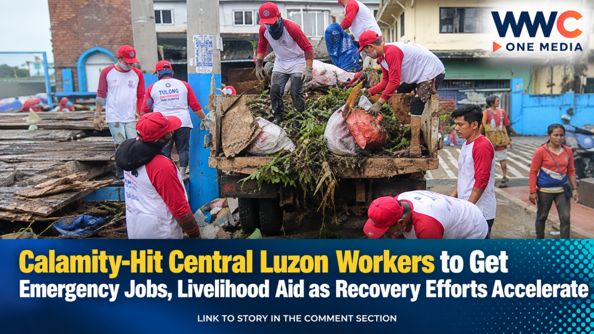 Calamity-Hit Central Luzon Workers to Get Emergency Jobs, Livelihood Aid as Recovery Efforts Accelerate