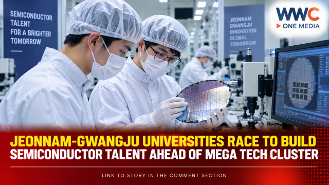 Jeonnam-Gwangju Universities Race to Build Semiconductor Talent Ahead of Mega Tech Cluster